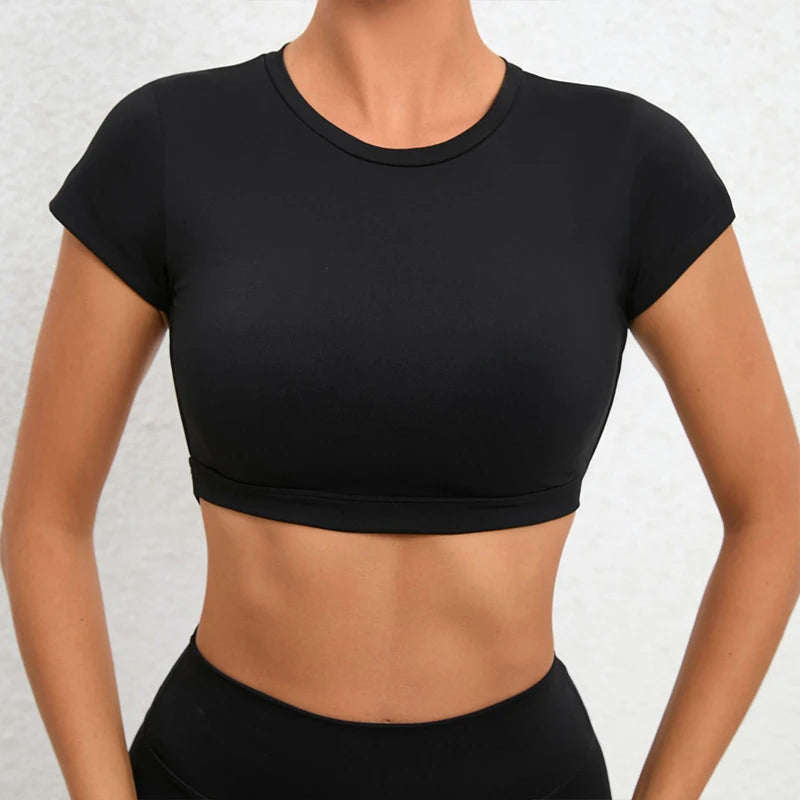 BacklessGlow Crop Top